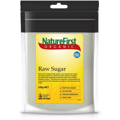 Natures First Organic Raw Sugar 450g