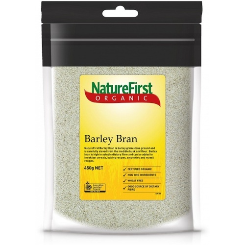Natures First Organic Barley Bran 450g