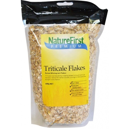 Natures First Triticale Flakes Rolled 400g