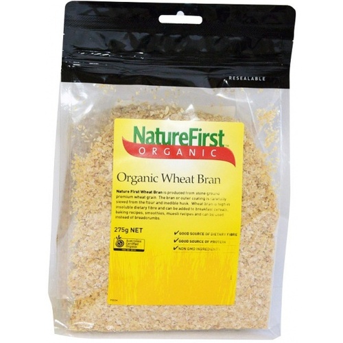 Natures First Organic Wheat Bran 275g