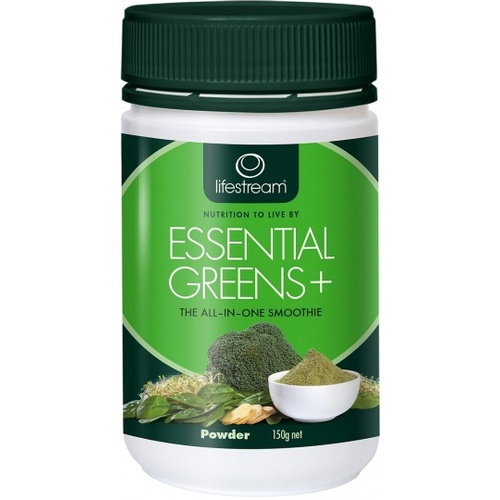 Lifestream Essential Greens+ Powder 150g
