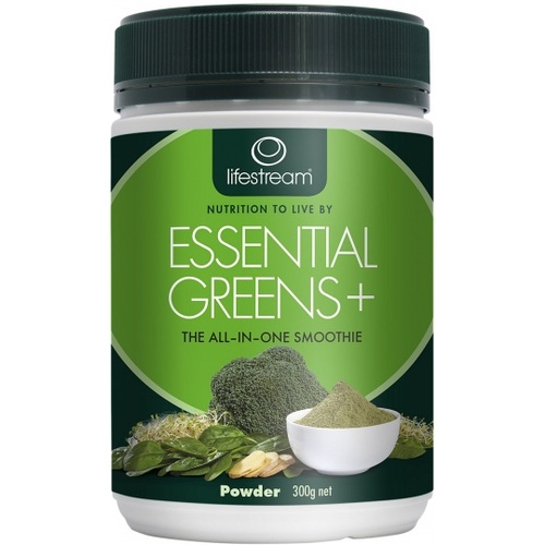 Lifestream Essential Greens+ Powder 300g