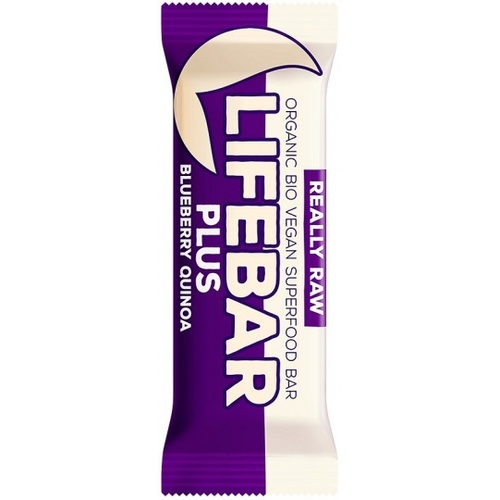 Lifebar Organic Plus Blueberry Quinoa G/F 15x47g