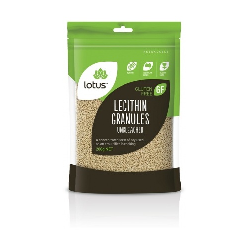 Lotus Granules Lecithin - Unbleached (Germ) 200gm