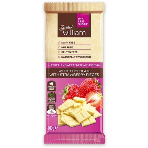 Sweet William NAS Sweet As White Strawberry G/F 100g