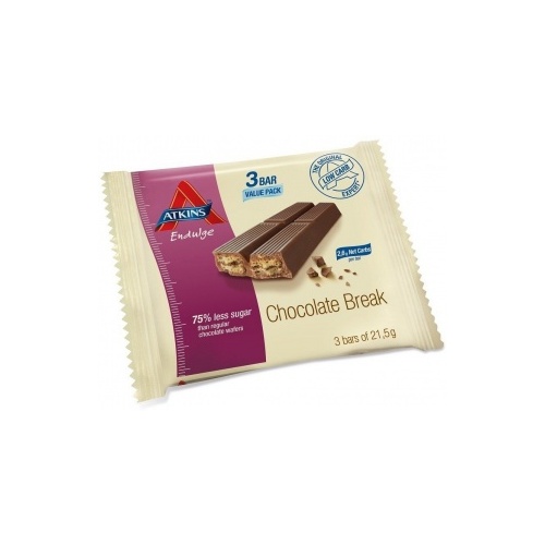 Atkins Endulge 3Bar Low Carb Chocolate Break 64.5g