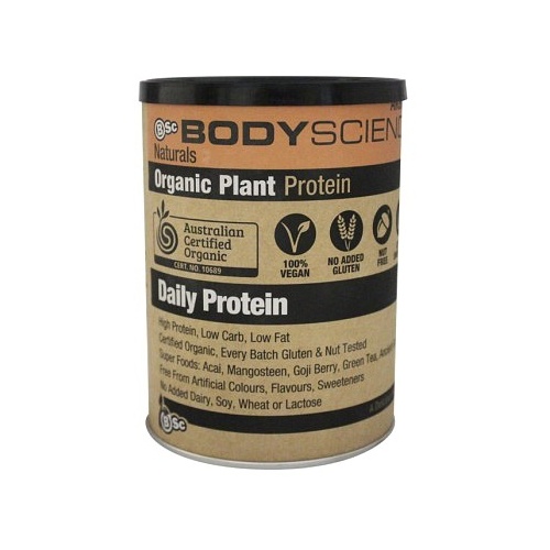BSc Naturals Organic Vegan Protein Vanilla 350g