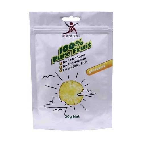 Dr Superfoods Freeze Dried Pineapple Bag G/F 20g