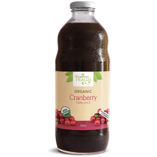 Complete Health Organic Cranberry 100% Juice 700ml