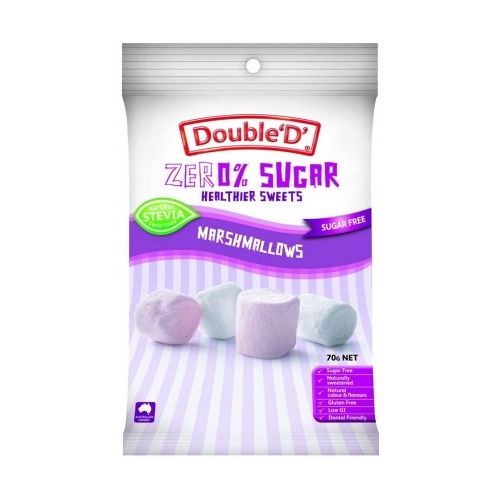 Double D Sugar Free Marshmallows 70g