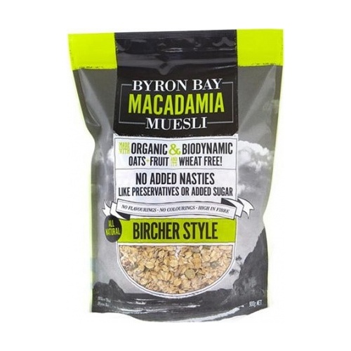 Byron Bay Macadamia Muesli Bircher Style 450g