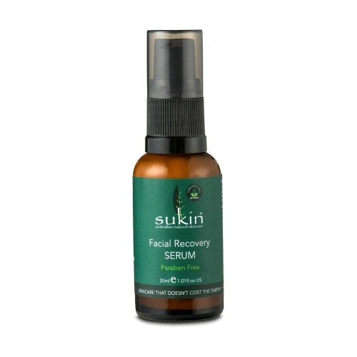Sukin Super Greens Facial Recovery Serum 30ml Pump