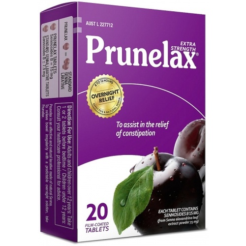 Prunelax Extra Strength 20Tabs