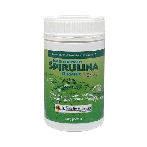 Medicines From Nature Super Strength Spirulina 1000 Powder 150g