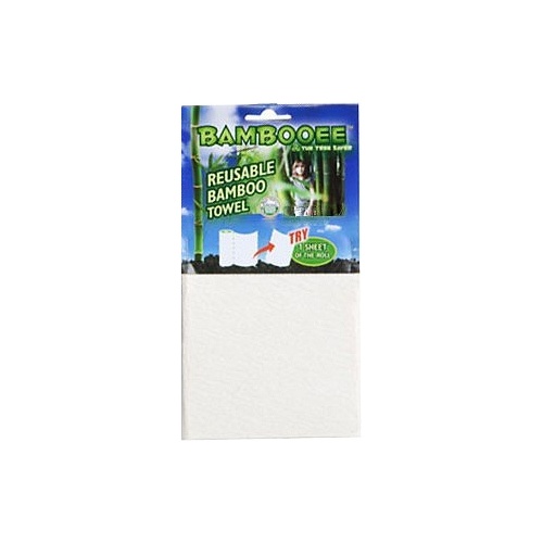 Bambooee Reusable Bamboo Towel Roll Single Sheet x 30 Pack
