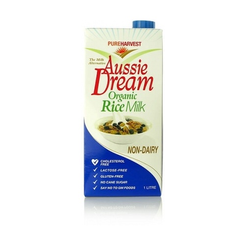 Pure Harvest Aussie Dream Org Rice Milk 1ltr