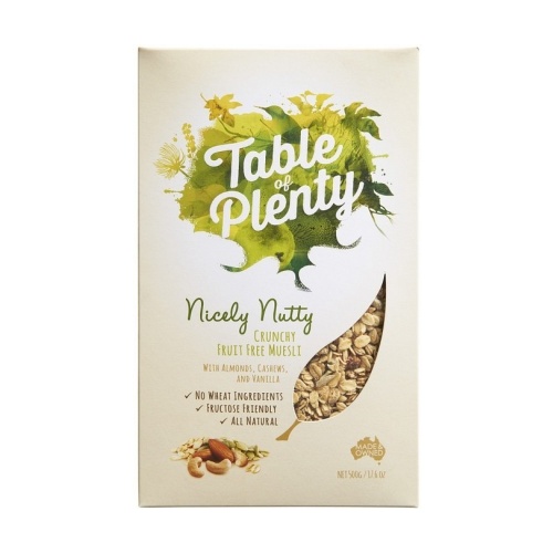 Table of Plenty Nicely Nutty Muesli 500g
