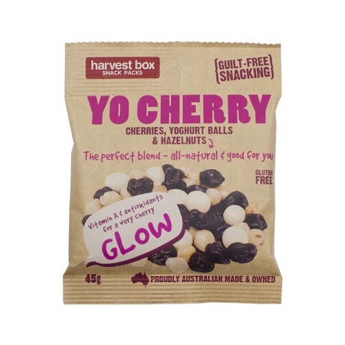 Harvest Box YO Cherry, Dried Fruit & Nut w/Yoghurt Balls G/F 45g