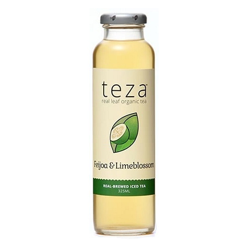 Teza Feijoa &amp; Limeblossom Real Brewed Iced Tea 12x325ml