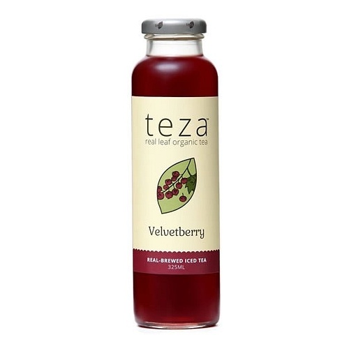 Teza Velvetberry Real Brewed Iced Tea 12x325ml