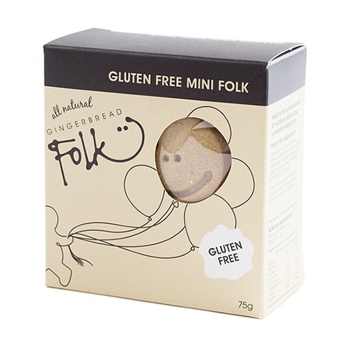 Gingerbread Folk Gluten Free Mini Folk 75g