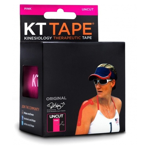 KT Tape Cotton 16 ft Uncut Pink