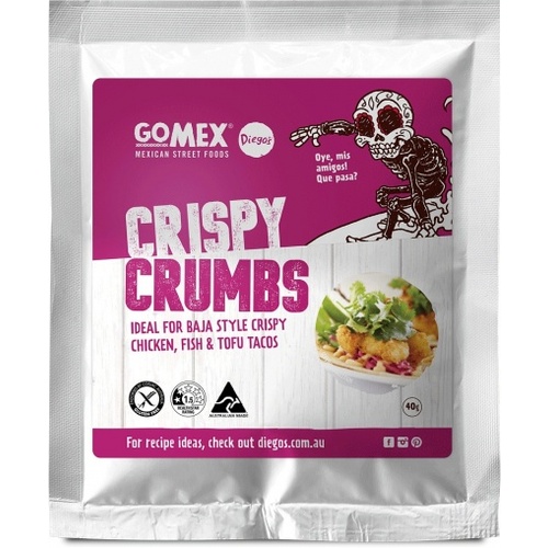 Diego's GoMex Crispy Crumbs G/F Sachet 40g