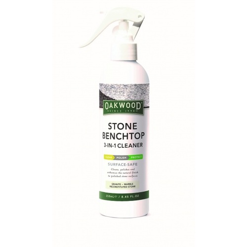 Oakwood Stone Benchtop 3 in 1 Cleaner Surface-Safe 250ml