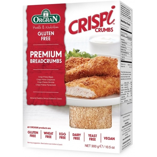 Orgran Crispi Premium Breadcrumbs 300g