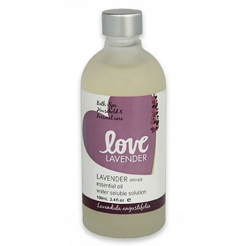 Love Oils Lavender Water Soluble Lavender Oil 100ml