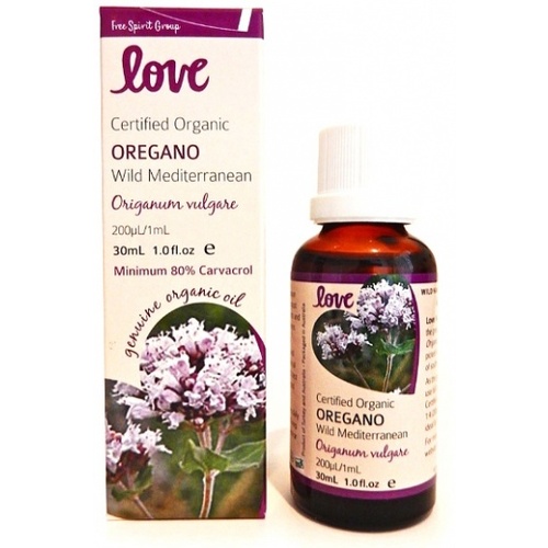 Love Oils Organic Oregano Oil 30ml