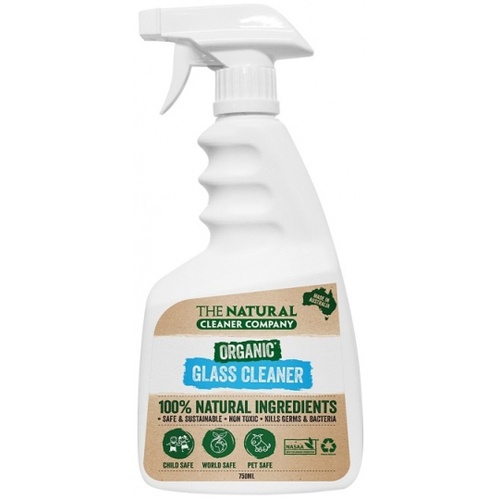 The Natural Cleaner Company Organic Glass Cleaner 750ml