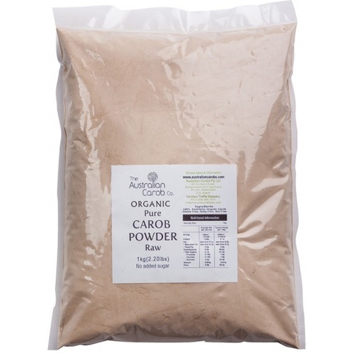 The Australian Carob Organic Carob Powder Raw 1Kg