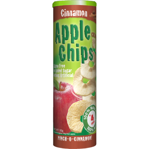 Green Tree Apple Chips Cinnamon 50g