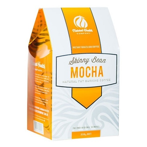 Natural Health Co Skinny Bean Mocha Natural Fat Burning Coffee (28Sachets) 336g