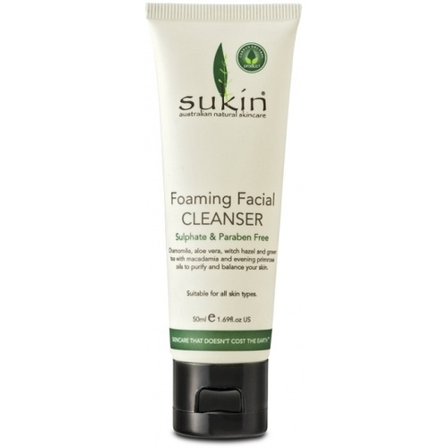 Sukin Foaming Facial Cleanser 50ml Travel Size