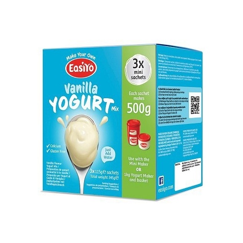 Easiyo Vanilla Yogurt Mix (3x110g) 345g