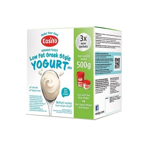 Easiyo Low Fat Greek Yogurt Mix (3x80g) 240g
