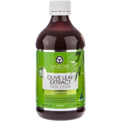 Vabori Olive Leaf Extract Natural 500ml