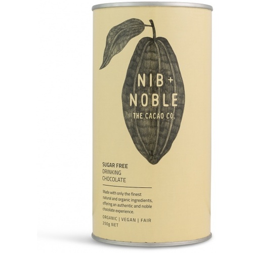 Nib + Noble Organic Drinking Chocolate Sugar Free 250g