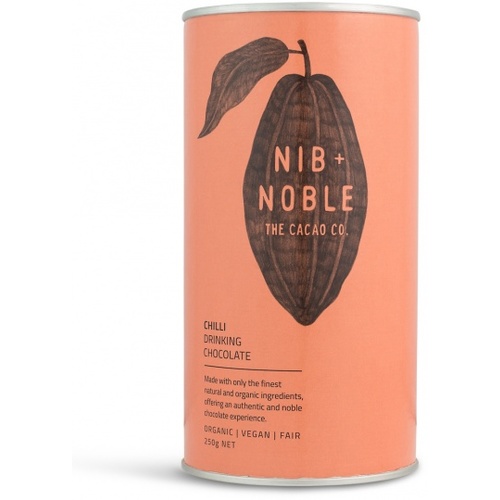 Nib + Noble Organic Drinking Chocolate Chilli 250g