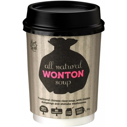 Hart & Soul All Natural Wonton Soup in a Cup 85g