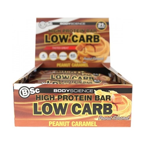 Bsc High Protein Bar Peanut Caramel 8x60g