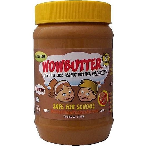 WOWButter Peanut Butter Crunchy G/F 500g