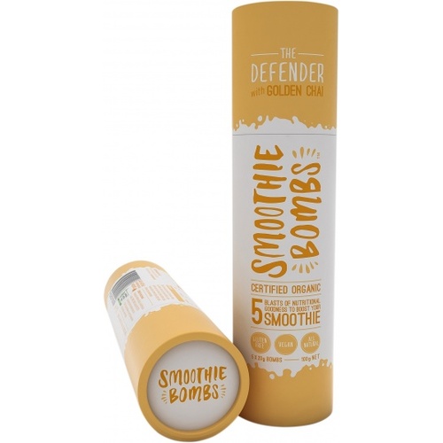 Smoothie Bombs The Defender with Golden Chai (5x20g bombs) 100g Tube