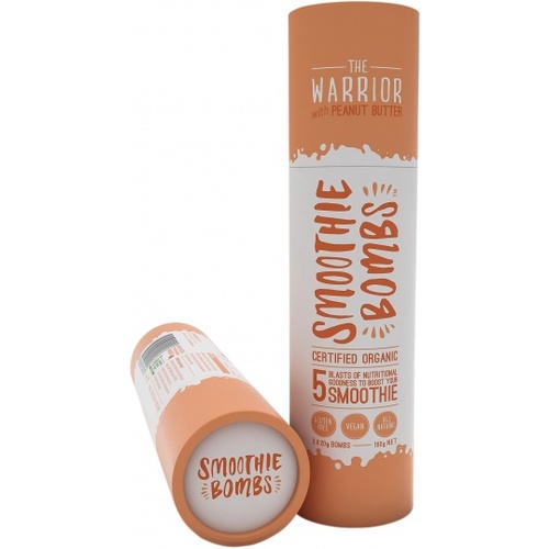 Smoothie Bombs The Warrior with Peanut Butter (5x20g bombs) 100g Tube