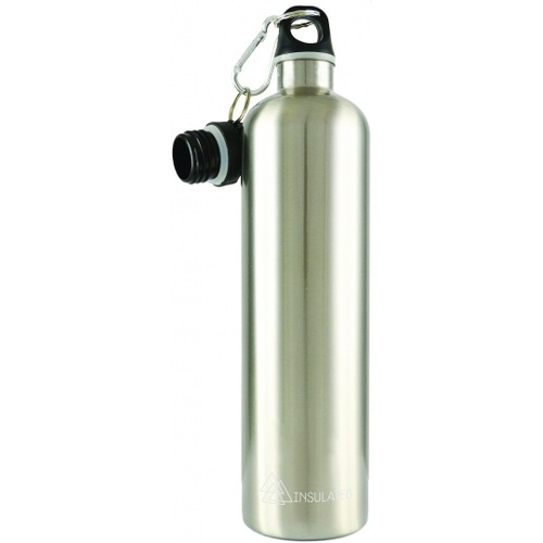 Cheeki Insulated Silver Bottle 1L
