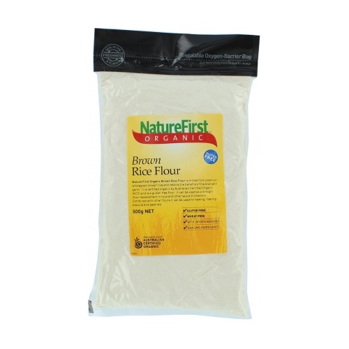 Natures First Organic Flour Brn Rice 500gm