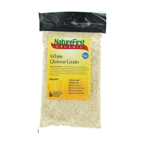Natures First Organic Quinoa Grain G/F 350gm