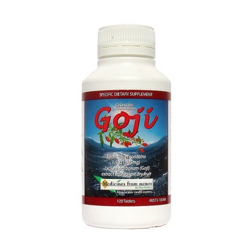 Medicines From Nature Goji Tablets 1500mg 120Tab